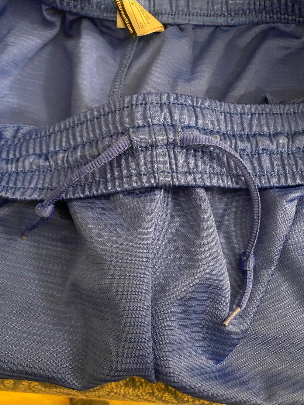 Nike Men's Royal Blue Long Dri-FIT Athletic Shorts Shiny Y2K - Picture 10 of 10